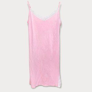 Baby Pink Lace Chemise by Latuza